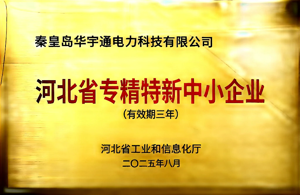 Hebei Province Specialized and Sophisticated Enterprise